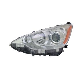 2012-2014 Toyota Prius C Head Lamp Driver Side Halogen HQ - OEM# 8115052E81 - TO2502214-3