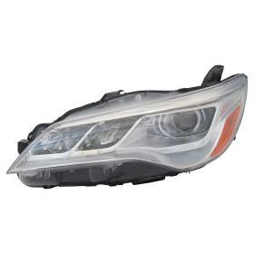 2015-2017 Toyota Camry Head Lamp Driver Side Led Xle Chrome Bezel HQ - OEM# 8115006870 - TO2502223-3