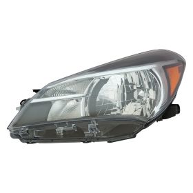 2015-2017 Toyota Yaris Hatchback Head Lamp Driver Side Halogen Ce/L/Le HQ - OEM# 811700DA70 - TO2502226-3