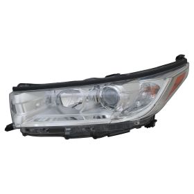 2017-2019 Toyota Highlander Driver Side Headlight Assembly - Value Line ? - TO2502251-2 OEM #811500E330