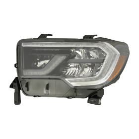 2018-2022 TOYOTA SEQUOIA Driver Side Headlight Assembly - CAPA Certified - TO2502267C