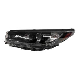 2019-2019 TOYOTA HIGHLANDER Driver Side Halogen Headlight Assembly - CAPA Certified - TO2502285C OEM# 811500E560