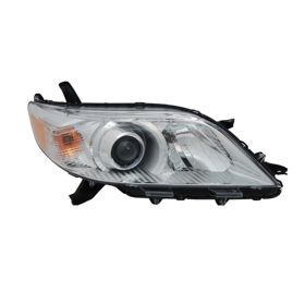 2011-2020 Toyota Sienna Head Lamp Passenger Side Halogen Base/L/Le/Xle/Limited Model HQ - OEM# 8111008030 - TO2503199-3