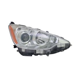 2012-2014 Toyota Prius C Head Lamp Passenger Side Halogen HQ - OEM# 8111052E81 - TO2503214-3