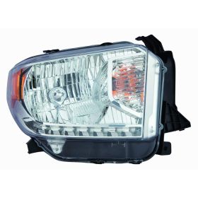 2014-2016 Toyota Tundra 4WD Head Lamp Passenger Side Halogen W/O Level Adjuster W/O Led Running Lamp Sr/Sr5/Ltd HQ - OEM# 811100C081 - TO2503218-3