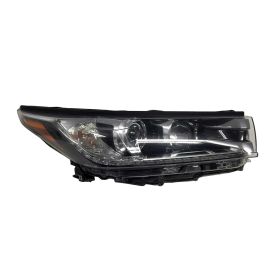 2017-2018 TOYOTA HIGHLANDER Passenger Side Halogen Headlight Assembly - TO2503253 OEM# 811100E390