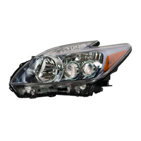 Toyota Prius 2010-2011 Driver Side Headlight Assembly - TO2518140OEM