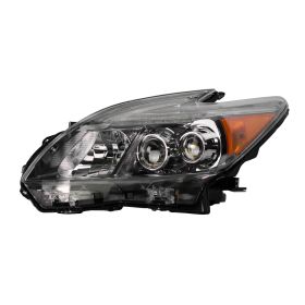 Toyota Prius 2012-2015 Driver Side Led Headlight Lens And Housing - TO2518141OEM