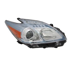 2010-2011 Toyota Prius Head Lamp Passenger Side  Halogen HQ - OEM# 8113047211 - TO2519122-3