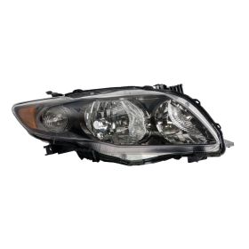 Toyota Corolla Sedan 2009-2010 Passenger Side Headlight Lens Housing - TO2519164OEM