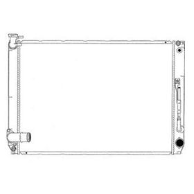 2007-2010 Toyota Sienna Radiator - TO3010321-2