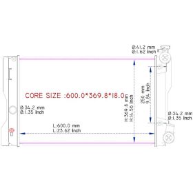 2018-2019 Toyota Corolla Radiator -1.8L - TO3010323-2