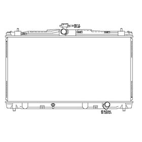 2013-2018 Toyota Avalon Radiator Assembly- 2.5L / 3.5L - TO3010338-2