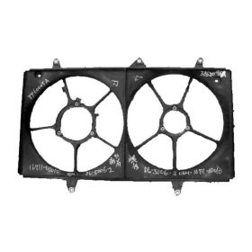 Toyota Corolla Sedan 1998-2002 Fan Shroud - TO3110106 OEM# 167110D010