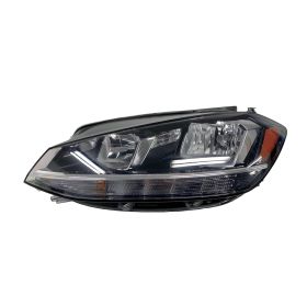 2018-2019 Volkswagen Golf Hatchback Driver Side Halogen Headlight Assembly - Capa Certified ? - VW2502176C-2 OEM #5GM941005E