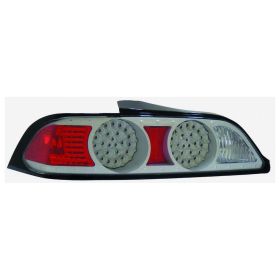 2005-2006 Acura Rsx Performance Rear Lamp Set Lh (Driver Side)+Rh  (Passenger Side) - Led Titanium - AC2811115-2