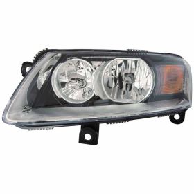 2009-2011 Audi A6 Head Lamp Passenger Side Halogen HQ - OEM# 4F0941004BJ - AU2503162-3