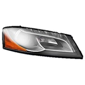 2009-2013 Audi A3 Headlamp Unit, Rh (Passenger Side)- Xenon- W/O Curve - AU2503166-2