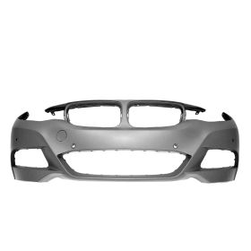 2014-2019 BMW 3 Series Gran Turismo Bumper Front W/Camera/Park Distance/M-Pkg W/O Park Assist/Washer - OEM# 51118061642 - BM1000419-3