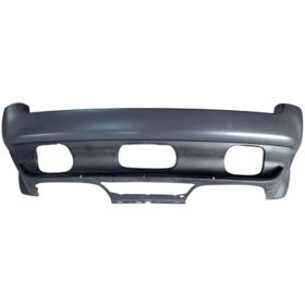 2002-2006 BMW X5 Bumper Rear Primed W/O Sensor For 4.6/4.8L - BM1100133-3