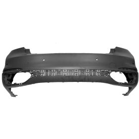 2016-2019 BMW 7 Series Bumper Rear Primed W/O M-Pkg/ 2 Park Control Holes W/4 Park Assist - OEM# 51127427621 - BM1100358-3
