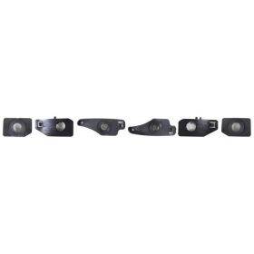 BMW X5 2019 Rear Bumper Cover Parking Aid Sensor Bracket 6-piece Set - BM1174101 - OEM - 51128738983