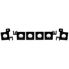 BMW 5 Series 2017-2019 Rear Bumper Repair Kit 6-pieces Sensor Mounting Brackets - BM1199101