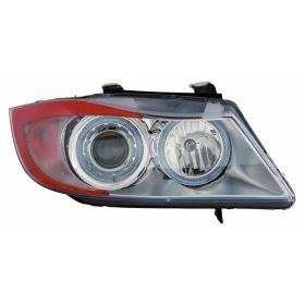 2006-2008 Bmw 3 Series- Sedan (E90) Performance Headlamp  Set Lh (Driver Side)+Rh  (Passenger Side) -Chrome Bezel.Projector & Angel Eye - BM2505109-2