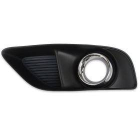 Fog Lamp Bezel, Lh (Driver Side)- Chrome/Black- W/ Fog- W/O Parking Sensors- Srt-8 Model Oem# 68146901Aa