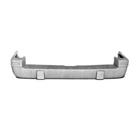 1993-1995 Jeep Grand Cherokee Rear Bumper Cover -Primed- W/ Guards -Limited - CH1100138-2