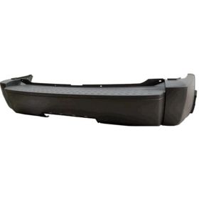 2007-2009 Dodge Nitro Bumper Rear Matte-Black W/Trailer Hitch Hole - CH1100880-3
