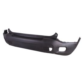 2015-2020 Jeep Renegade Bumper Rear 1Pc Style W/O Sensor/Trailer Hitch Hole W/Right Side Tow Hook Hole - OEM# 5VW93LXHAA - CH1100A06-3