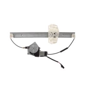 2007-2017 Jeep Wrangler Front Driver Side Power Window Motor and Regulator Assembly made of Steel and plastic - CH1350171