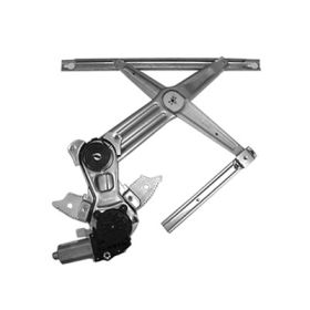 Dodge Pickup Ram Mega Cab 2006-2009 Passenger Side Front Power Window Regulator With Motor - CH1351134