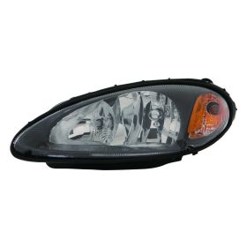 2001-2005 Chrysler Pt Cruiser Performance Headlamp Set Lh (Driver Side)+Rh  (Passenger Side) - Oem Style Black Bezel No Wiring Harness - CH2505123-2