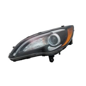 2011-2012 Chrysler 200 Convertible Head Lamp Driver Side Halogen 1St Design Black Bezel W/Chrome ACcent Insert S Model HQ - OEM# 68088067AE - CH2518146-3