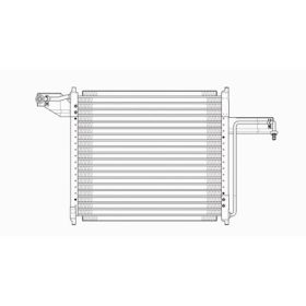 Ford Ranger Pickup 2wd 1995-1997 Ac Condenser - CND40053