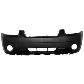 2005-2006 Ford Escape Bumper Front Matte-Black W/Fog/Flare/Skid Plate Xlt Sport Models - OEM# 5L8Z17D957CAA - FO1000570-3