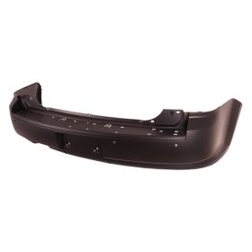 2009 Ford Flex Bumper Rear Primed W/O Turbo W/Sensor W/O Tow (Single Exht Cut On Driver Side) - FO1100640-3