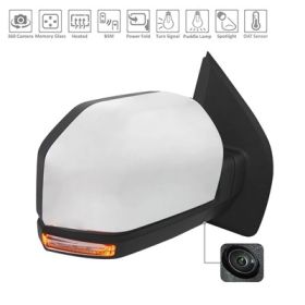 Ford Pickup F150 2018-2019 Passenger Side Power Door Mirror - FO1321594