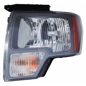 2010 Ford Pickup Ford Lightduty Head Lamp Driver Side Fx2 Model Sterling Gray Trim HQ - OEM# AL3Z13008AH - FO2502297-3