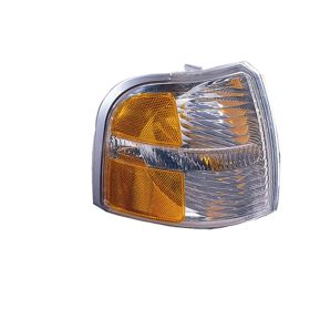 2003-2004 Ford Explorer (Except Sport Or Sport Trac) Park Marker Lamp Rh (Passenger Side)- Clear Outer Edge -From Dec 23  2003 To March 3  2004 - FO2521179-2