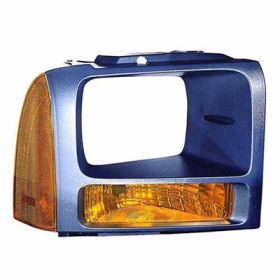 2006-2007 Ford Pickup Superduty Passenger Side Parking/Signal Light Lens and Housing - FO2527104