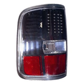 2004-2008 Ford Pickup- F150 (New Style) Performance Rear Lamp Set Lh (Driver Side)+Rh  (Passenger Side) - Led - Styleside - Black Housing - FO2811177-2
