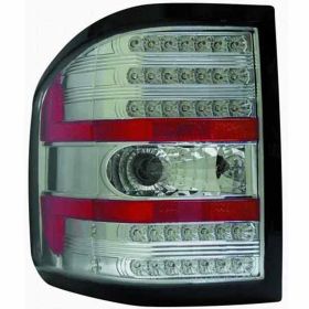 2004-2008 Ford Pickup- F150 (New Style) Performance Rear Lamp Set Lh (Driver Side)+Rh  (Passenger Side) - Led - Flareside - Chrome Housing - FO2811191-2