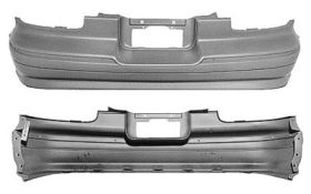 Chevrolet Caprice 1991-1996 Rear Bumper Cover - GM1100150