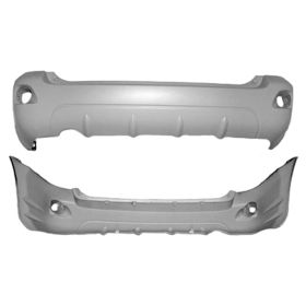 2003-2008 Pontiac Vibe Rear Bumper Cover- Textured - GM1100656-2