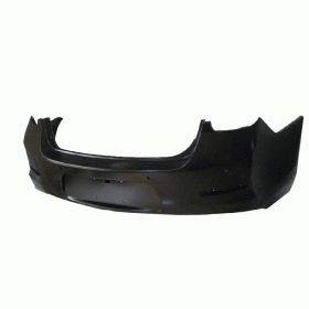 2013-2015 Chevrolet Malibu Bumper Rear Primed W/Sensor Hole W/O Camera Hole - OEM# 22827125 - GM1100895-3
