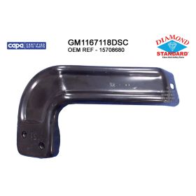 1985-2005 Chevrolet Astro Van Rear Passenger Side Outer Bumper Brace - Diamond Standard Certified - GM1167118DSCOEM #15708680