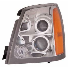 2004-2009 Cadillac Srx Head Lamp Driver Side Halogen HQ - GM2502287-3
